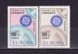 Turquie 1967  -  Yv.no.1829-30 Neufs** - Ungebraucht