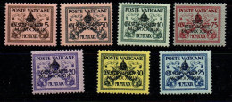 1939 - Vaticano 61/67 Sede Vacante   ++++++++++ - Unused Stamps