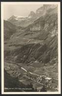 LINTHAL Mit Wollgarnfabrik Bebié Klausenstrasse Klausenpass Glarus 1930 - Linthal