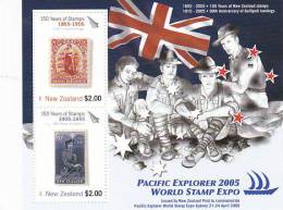 New Zealand 2005 World Stamp Expo Mini Sheet  MNH - Blocks & Sheetlets