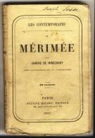 MERIMEE - Les Contemporains Par Eugéne De Mirecourt -  Broché.   Ed Gustave Havard. - Biographie