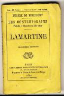 LAMARTINE  - Les Contemporains D´Eugène De Mirecourt. Broché. Ed Librairie Des Contemporains. - Biographie