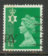 NORTHERN IRELAND GB 1986 12p Bright Emerald Used Machin Stamp SG N135...( G718 ) - Irlanda Del Nord