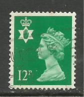 NORTHERN IRELAND GB 1986 12p Bright Emerald Used Machin Stamp SG N135...( G897 ) - Irlanda Del Nord