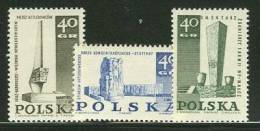 POLAND 1967   MICHEL NO 1790-1792  MNH - Ongebruikt