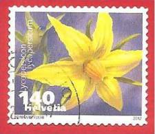 SVIZZERA - SUISSE - 2012 - FIORI - FLOWERS - LYCOPERSICUM -  SF. 1,40 - Used Stamps