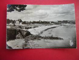 CPSM PHOTO 22  LANCIEUX ( C Du N ) LA PLAGE   ANIMEE  VOYAGEE 1957 TIMBRE   EDIT  LES TIRAGES MODERNES N° 1 - Lancieux