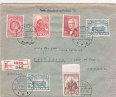 Alborg 1958 - Recommandé Registered - Lettre Brief Cover - Briefe U. Dokumente