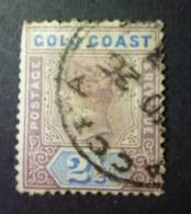 GOLD COAST 1889: YT 24, 2nd Choice, O - FREE SHIPPING ABOVE 10 EURO - Goldküste (...-1957)