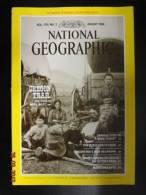 National Geographic Magazine August 1986 - Wissenschaften