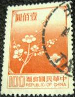 Taiwan 1979 Flower Blossom $1 - Used - Gebraucht