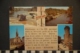 07 - Joyeuse - Les Bords De La Beaume L'Eglise Et La Tour De Charlemagne -ECRITE  EDITIONS CELLARD - Joyeuse