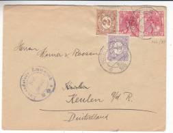 Pays Bas - Lettre De 1918 - Avec Censure - Briefe U. Dokumente