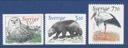 Sweden 1997 Facit # 1993-1995. The Animals In The Nordic Ark 1 See Scann, MNH (**) - Neufs