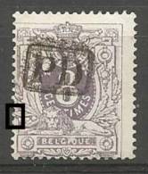 29 Obl PD  Tache Mauve Cadre Feuille   55 - 1869-1888 Lion Couché (Liegender Löwe)