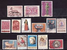 CYPRUS 1971 Definitive Set  Used Vl. 167 / 180 - Used Stamps
