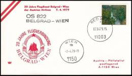 Yugoslavia 1979, Airmail Cover Beograd - Wien - Poste Aérienne