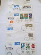 ISRAEL 1975  SELECTION 1O FDC - Storia Postale