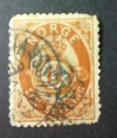 NORGE 1871: YT 20, O - FREE SHIPPING ABOVE 10 EURO - Gebraucht