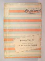 Ancien Protège-cahier, Thème Automobile, Pneus, Offert Par La Librairie Virlée 95 Rue De Fer à Namur. - Fahrrad & Moped