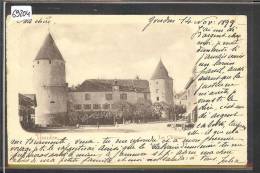 DISTRICT D´YVERDON /// YVERDON - LE CHATEAU - AU DOS: CHATEAU DE GRANDSON - TB - Grandson