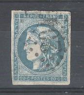 CERES De BORDEAUX, N° 45, Obl GC, TB, Cote 65 Euros - 1870 Bordeaux Printing