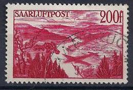 Sarre -Poste Aérienne YT PA 11 Obl / Saarland-Flugpostmarken Mi.Nr. 254 Gest. - Airmail