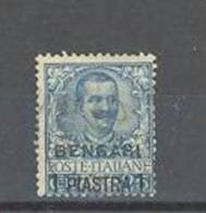 BENGASI 1901 1 PI. SU 25 C. USATO OTTIMO STATO - European And Asian Offices