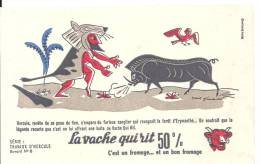 Buvard La Vache Qui Rit Série Travaux D´Hercule N°6 Illustré Par Paul Grimault - Zuivel