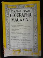 National Geographic Magazine  January  1957 - Ciencias