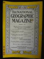 National Geographic Magazine  March  1959 - Wissenschaften