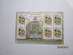 VATICANO 2010 BF 59 1500° SANTUARIO DELLA MENTORELLA MNH - Unused Stamps