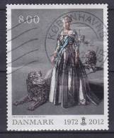 Denmark 2012 Mi. 1691    8.00 Kr. Queen Königin Margrethe II Silver Jubilee - Usado