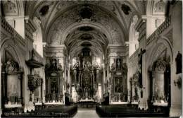 AK Traunstein, Stadtpfarrkirche St. Oswald, Ung - Traunstein