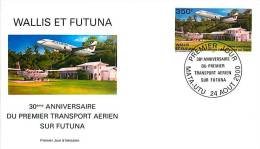 2000 30è Ann Du Premier Transport Aérien Sur Futuma  Yv PA 220  FDC - FDC