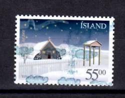 Iceland 2001 55k Christmas Issue #955 - Oblitérés