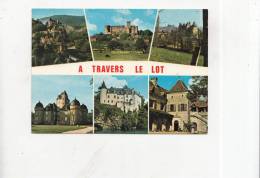 BT8663 Chateaux Multi Views Lot Belcastel Bretonoux Montal    2 Scans - Bretenoux