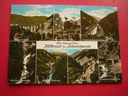 CPM ALLEMAGNE HOLLENTAL IM SCHWARZWALD   MULTI VUES    NON VOYAGEE  CARTE EN BON ETAT - Höllental