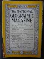 National Geographic Magazine January 1952 - Science