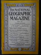 National Geographic Magazine July 1954 - Ciencias