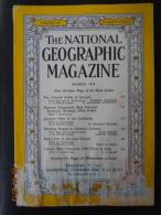 National Geographic Magazine March 1954 - Ciencias