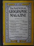 National Geographic Magazine November 1952 - Ciencias