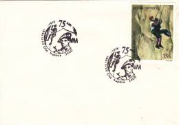 ESCALADE, SPECIAL POSTMARK ON COVER, 1991, ROMANIA - Klimmen