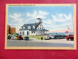 A - Virginia > Virginia Beach-- Coast  Guard Station Linen Not Mailed ----      Ref 919 - Virginia Beach