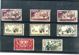 - IRLANDE 1937/41 . SUITE DE TIMBRES OBLITERES . - Usati