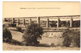 "Moresnet - Grand Viaduc" Verso: Carte D'honneur Pour Bonne Conduite élève école Moyenne De L'état Schaerbeek - Plombières