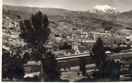 La Paz Bolivia Old Real Photo Postcard - Bolivie