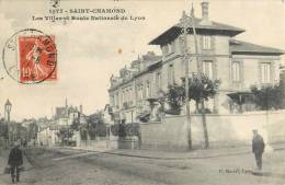 SAINT-CHAMOND LES VILLAS ET ROUTE NATIONALE DE LYON 42 LOIRE - Saint Chamond