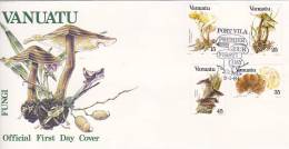 Vanuatu 1984 Fungi FDC - Vanuatu (1980-...)