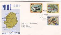 Niue 1971 Brds Addressed FDC - Niue